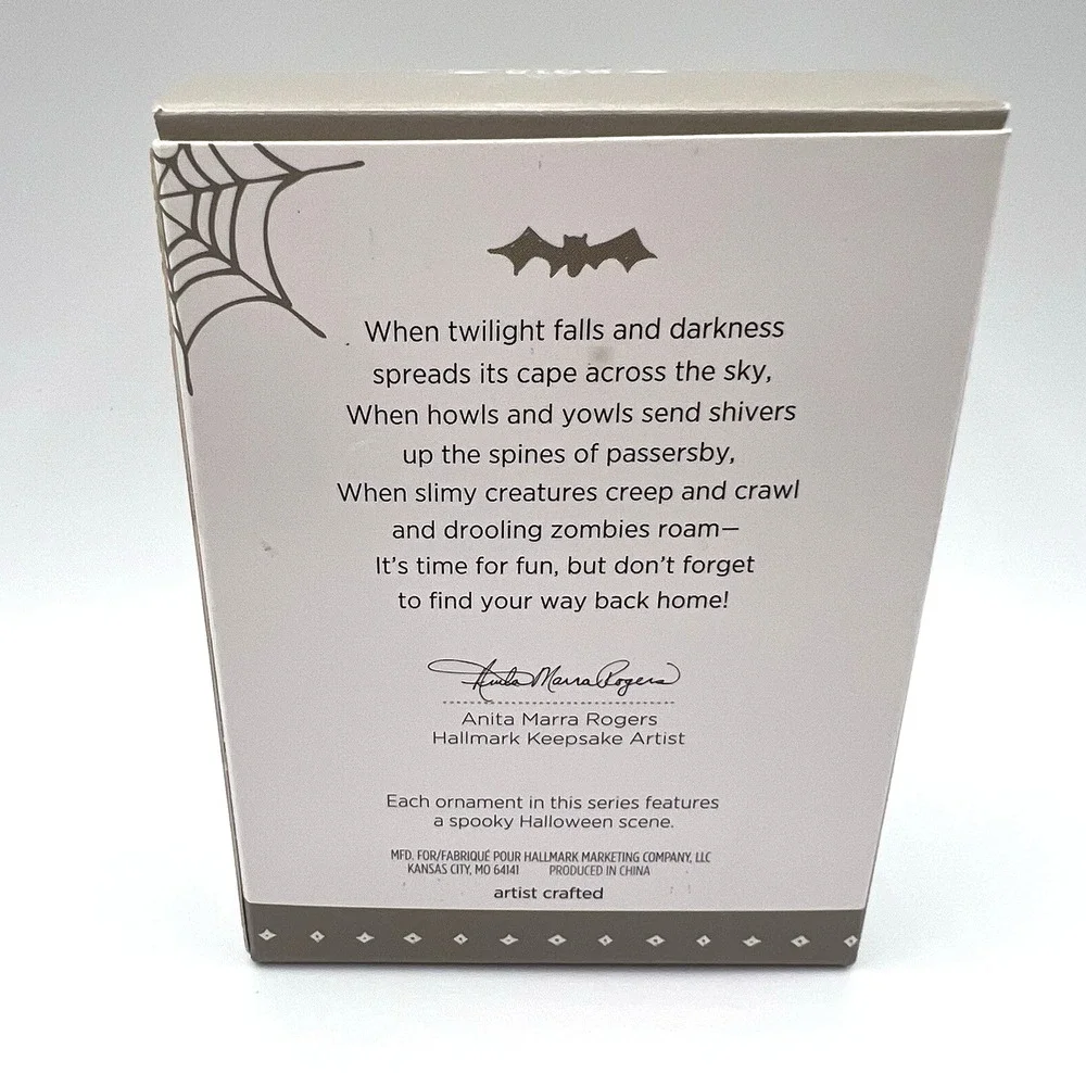 Hallmark zombie ornament